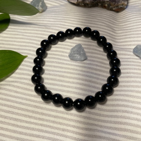 Black Obsidian bracelet. - Picture 2 of 2